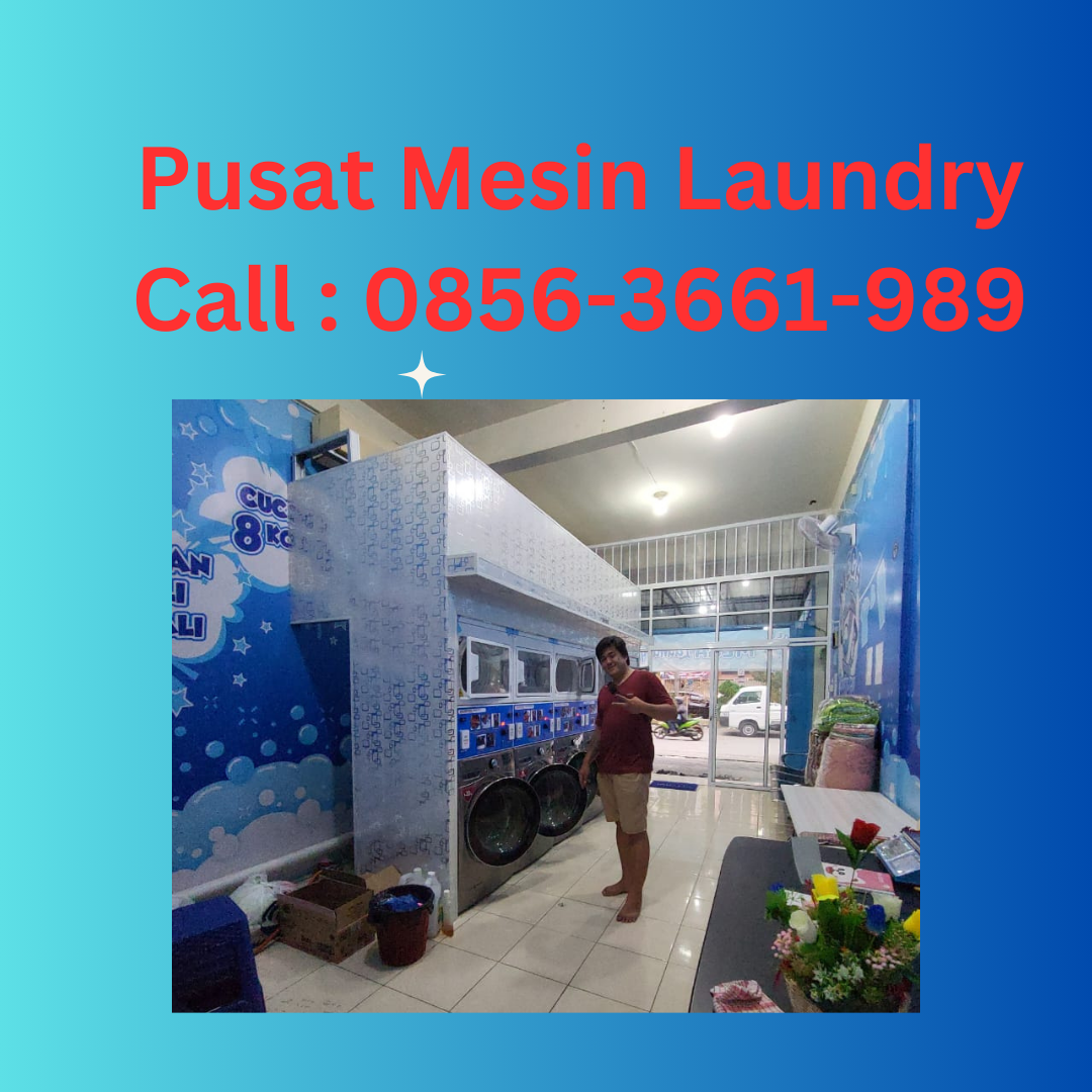 Pusat penjualan mesin paket laundry dikapuas