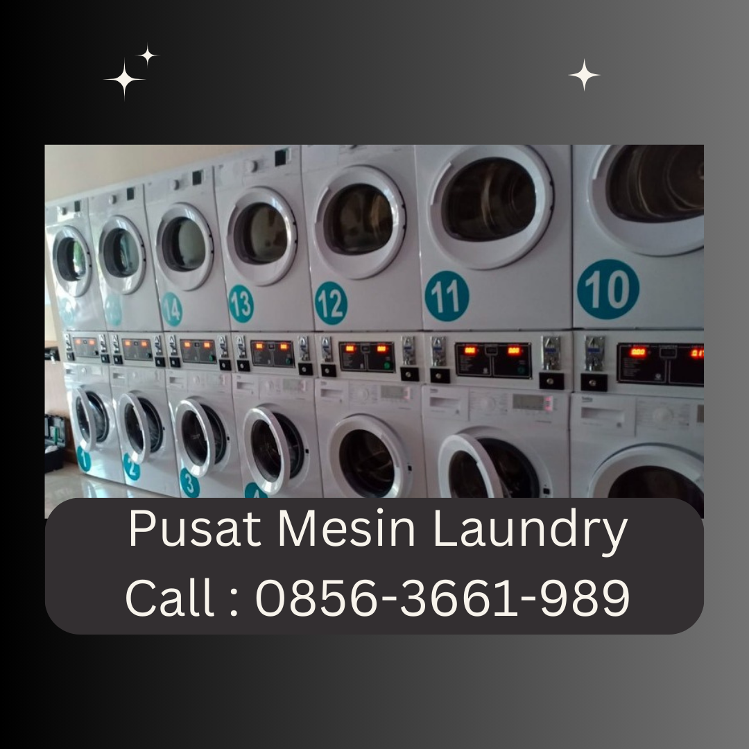 Paket mesin laundry dibalangan
