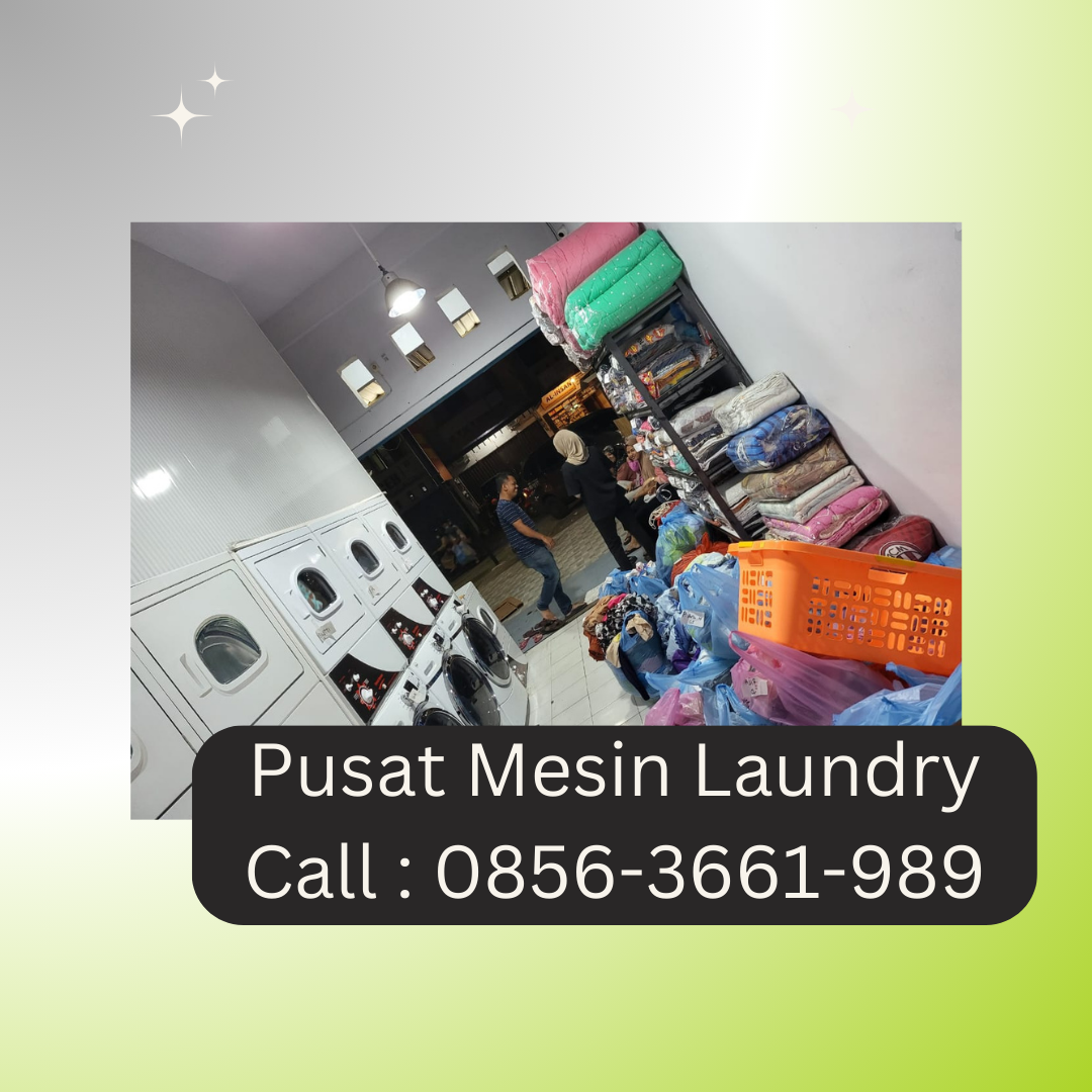 Jual mesin laundry dimelawi