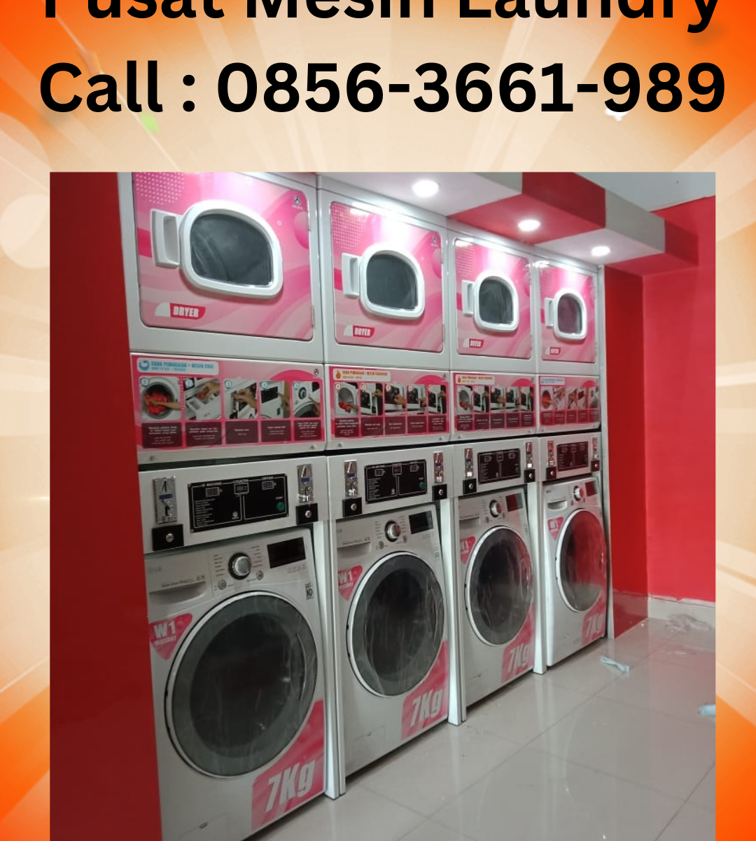 Jual mesin laundry disingkawang