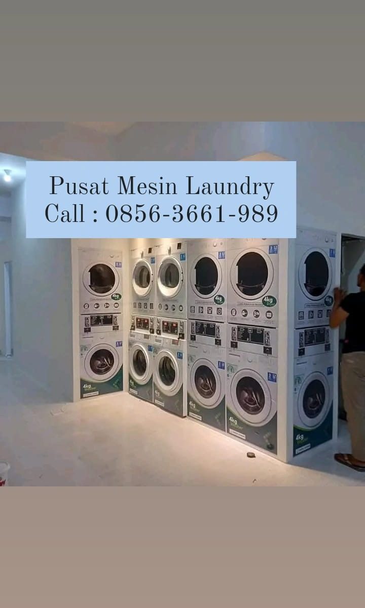 Jual mesin laundry dikuburaya