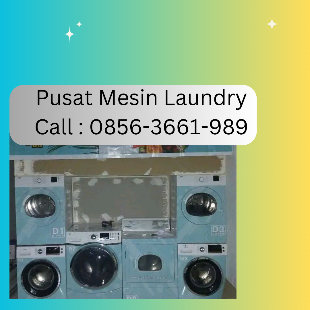 Jual mesin laundry diMaluku Tenggara