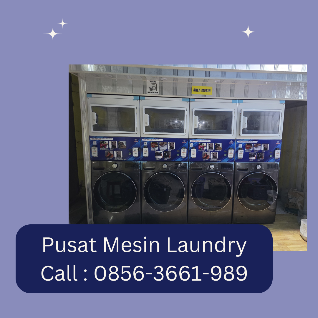 JUAL MESIN LAUNDRY BANJAR