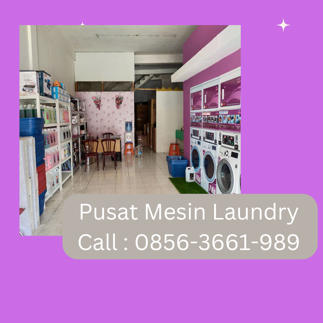 Distributor mesin laundry diBangkalan