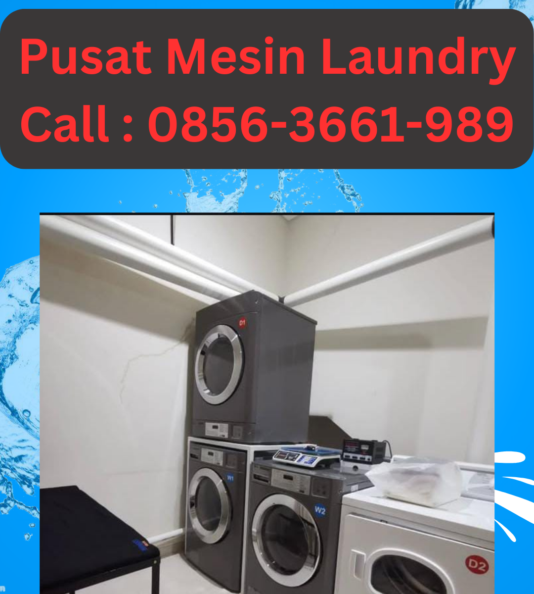 JUAL MESIN LAUNDRY BELITUNG