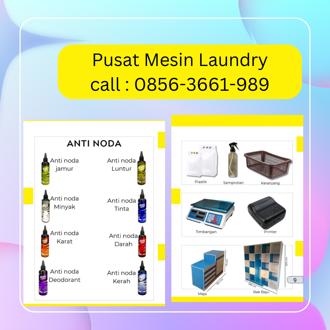 Pusat mesin laundry diParepare