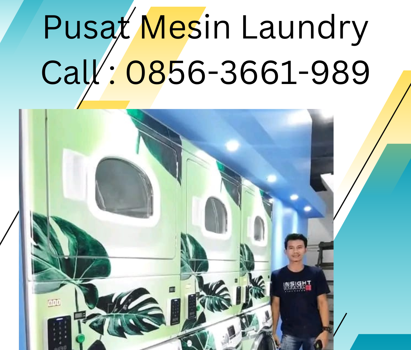 Jual mesin laundry diWakatobi