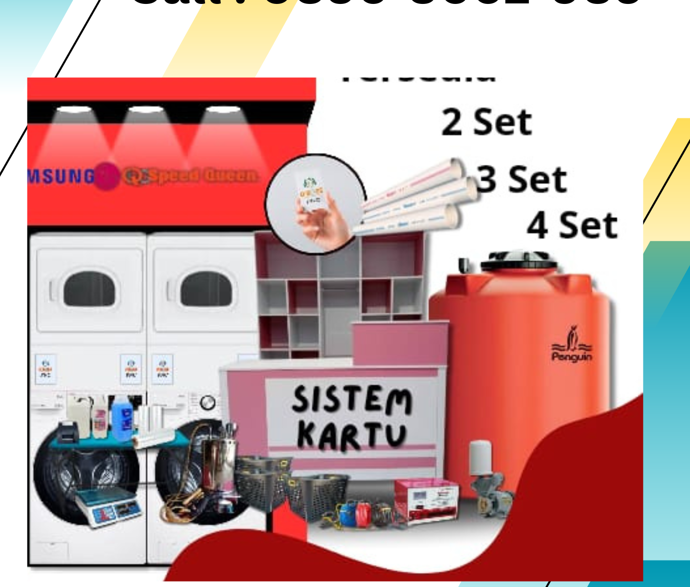 Distributor mesin laundry dibalungan