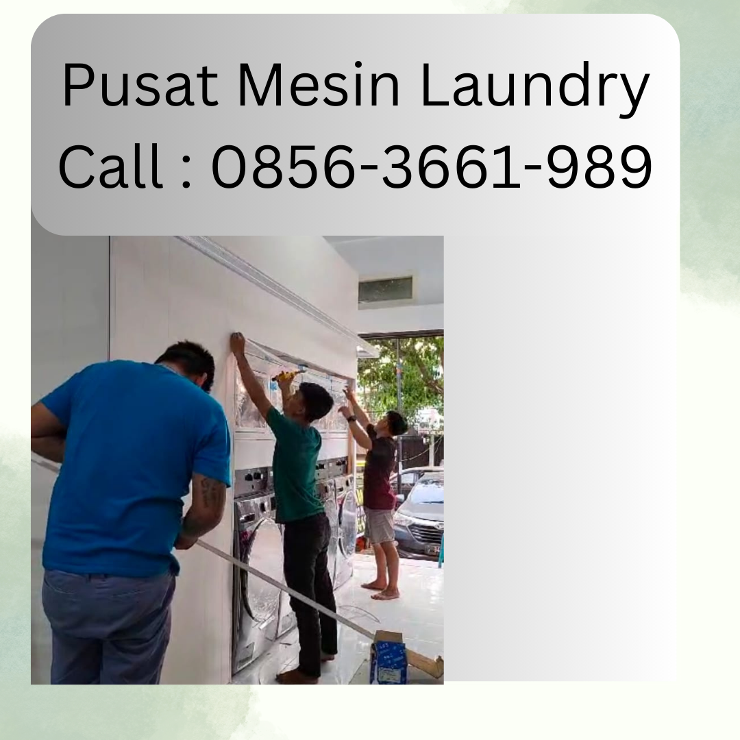 Menjual mesin laundry dibalikpapan