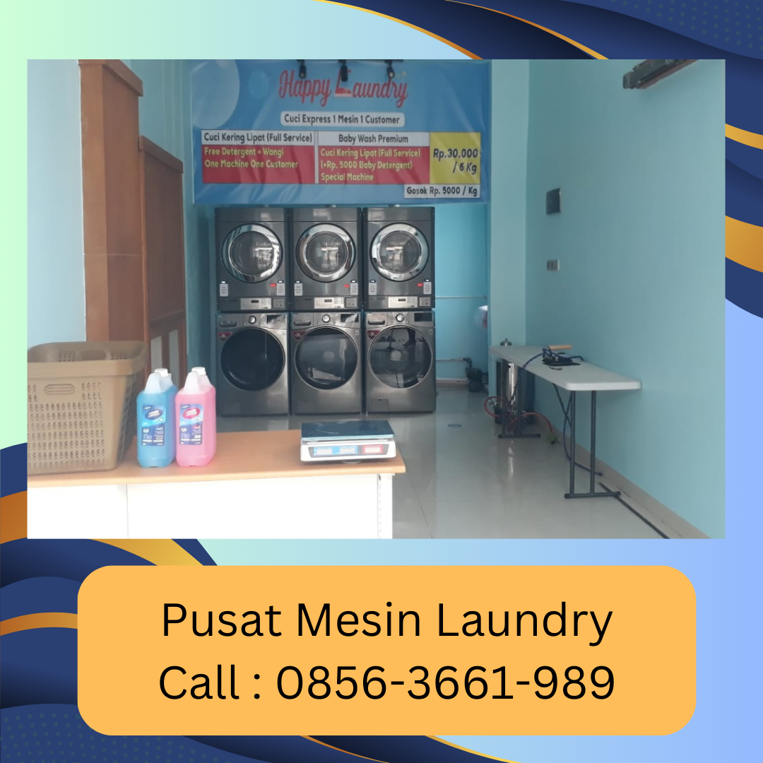 PUSAT MESIN LAUNDRY METRO