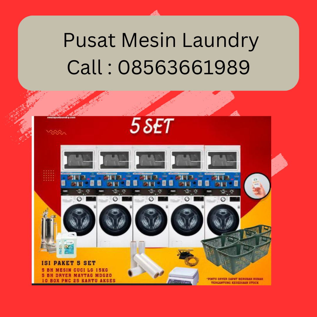 JUAL MESIN LAUNDRY SABANG