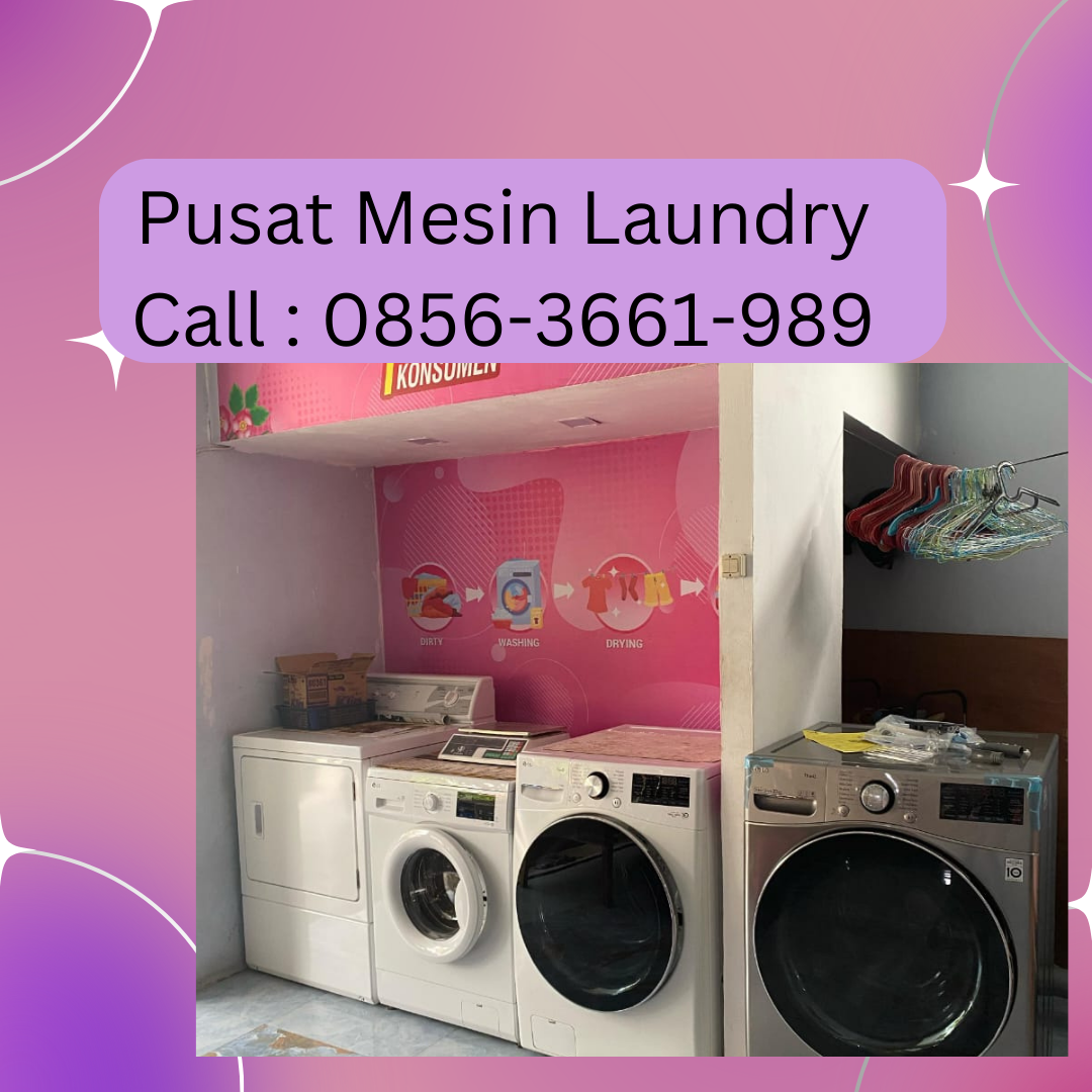 Jual mesin laundry diMuna