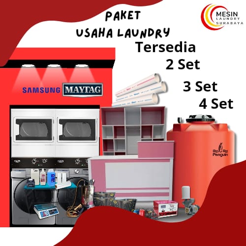 PAKET USAHA LAUNDRY SLEMAN