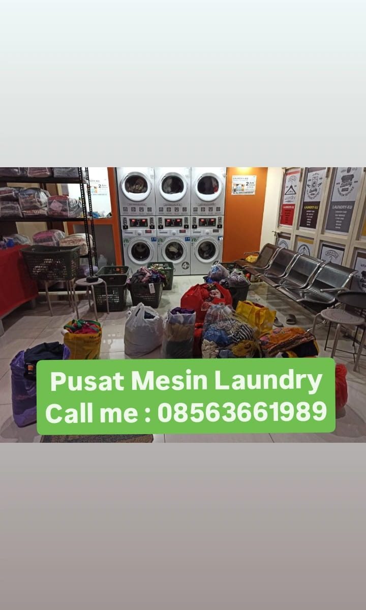 Menjual mesin laundry diMorowali Utara
