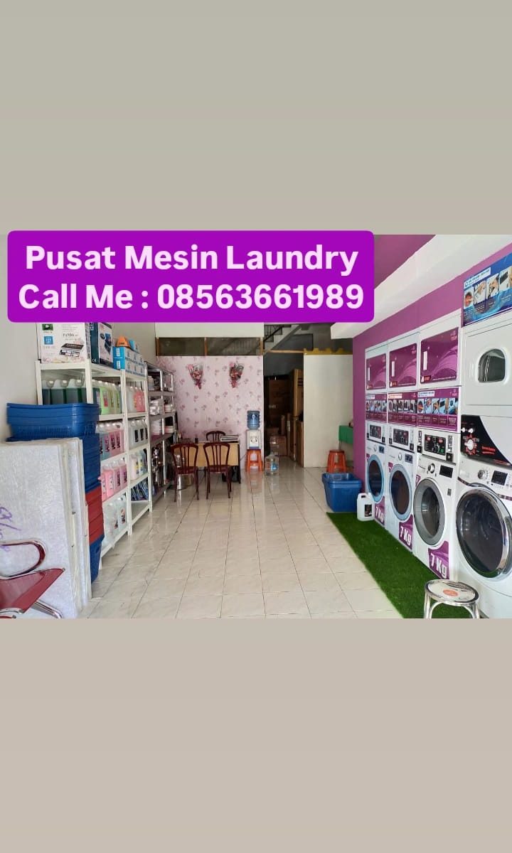 Jual mesin laundry diSumenep