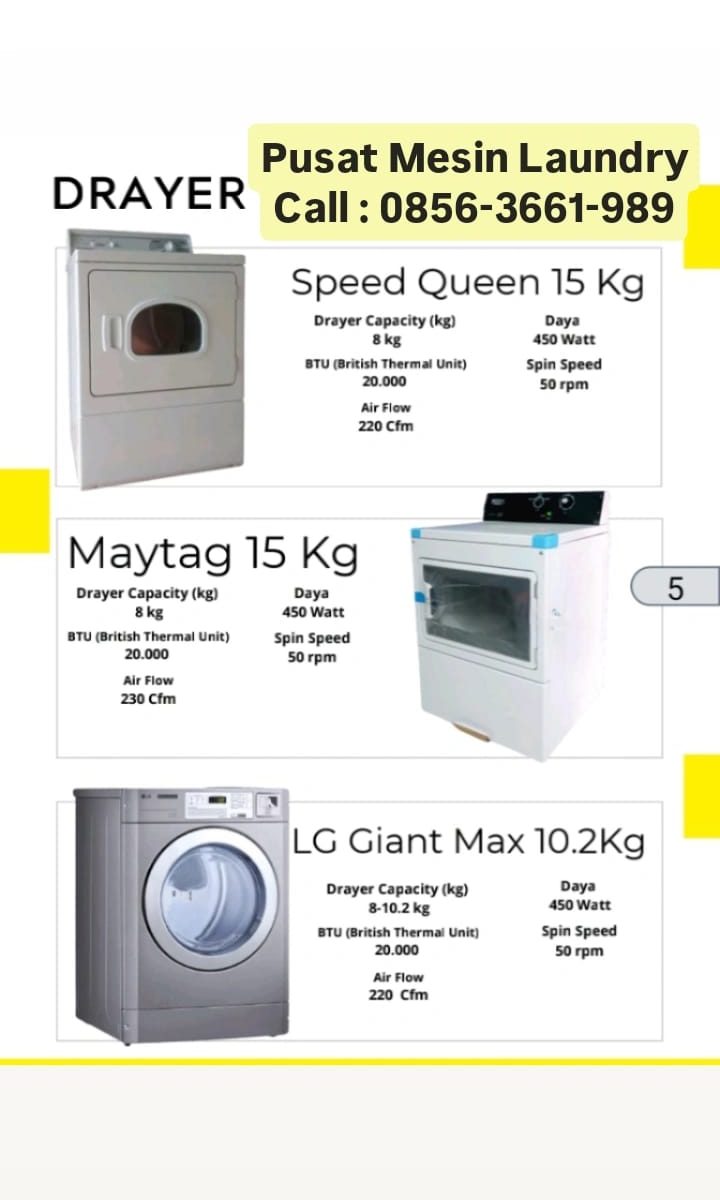 Jual mesin laundry dimanggarai