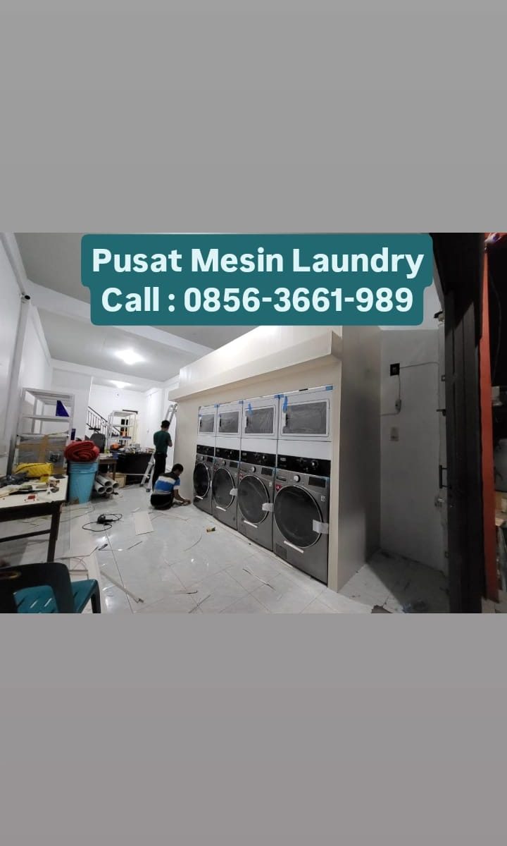 Jual mesin laundry diMakassar