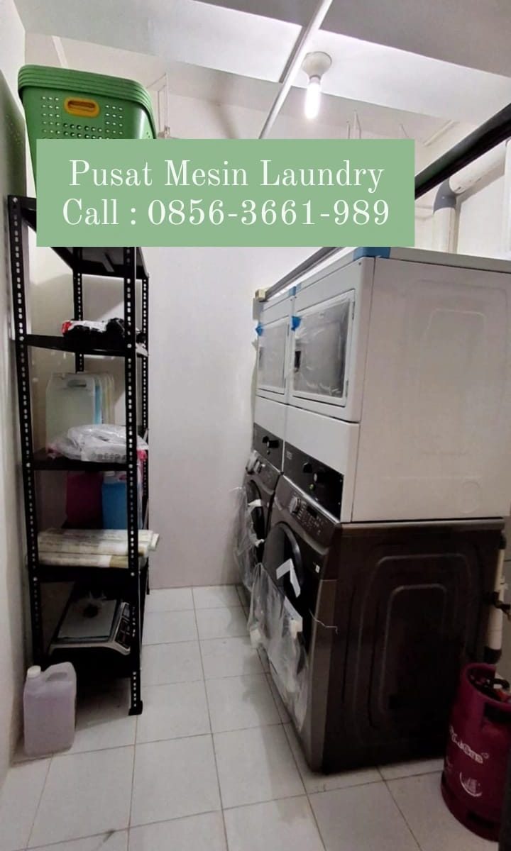 Jual mesin laundry diDompu
