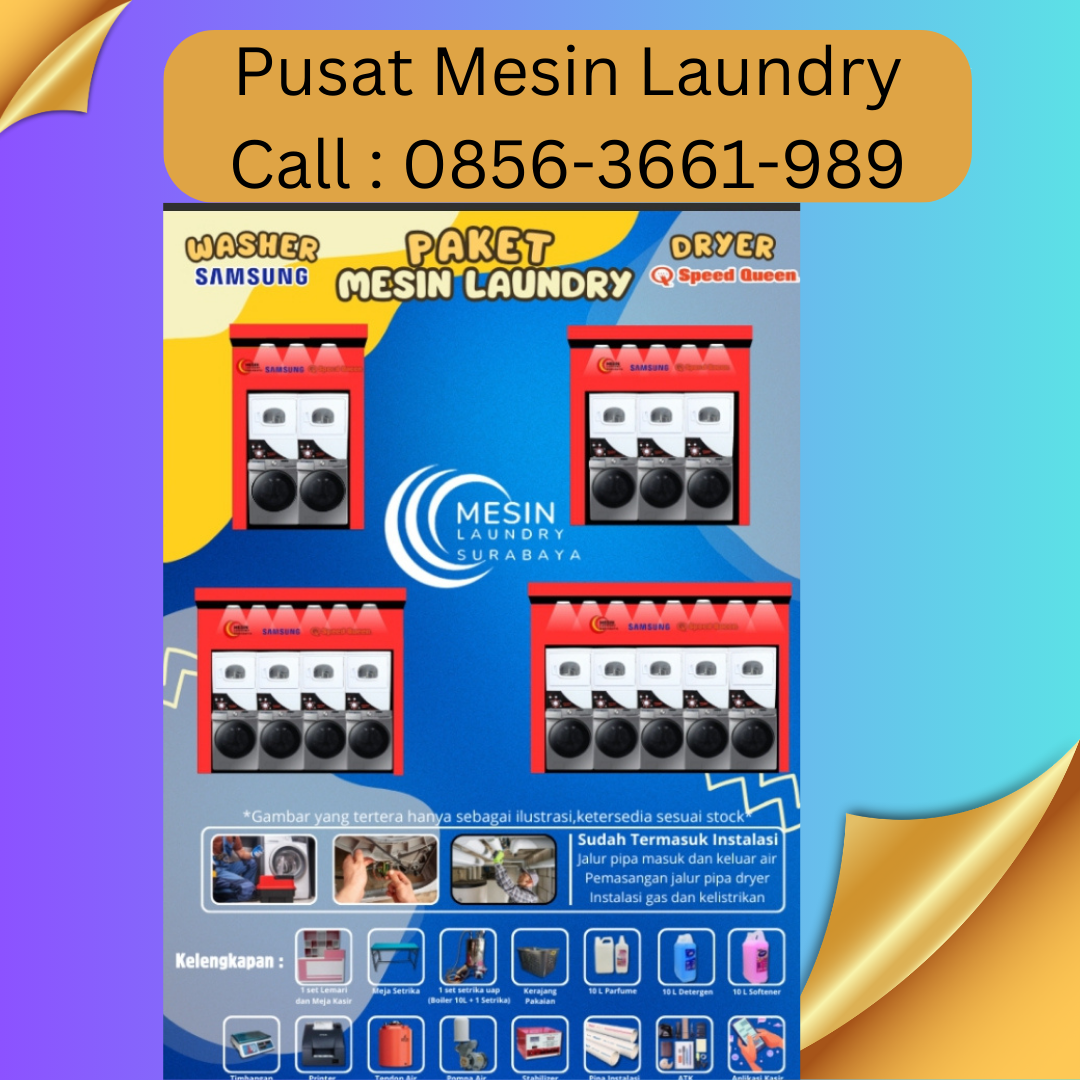 JUAL MESIN LAUNDRY TRENGGALEK
