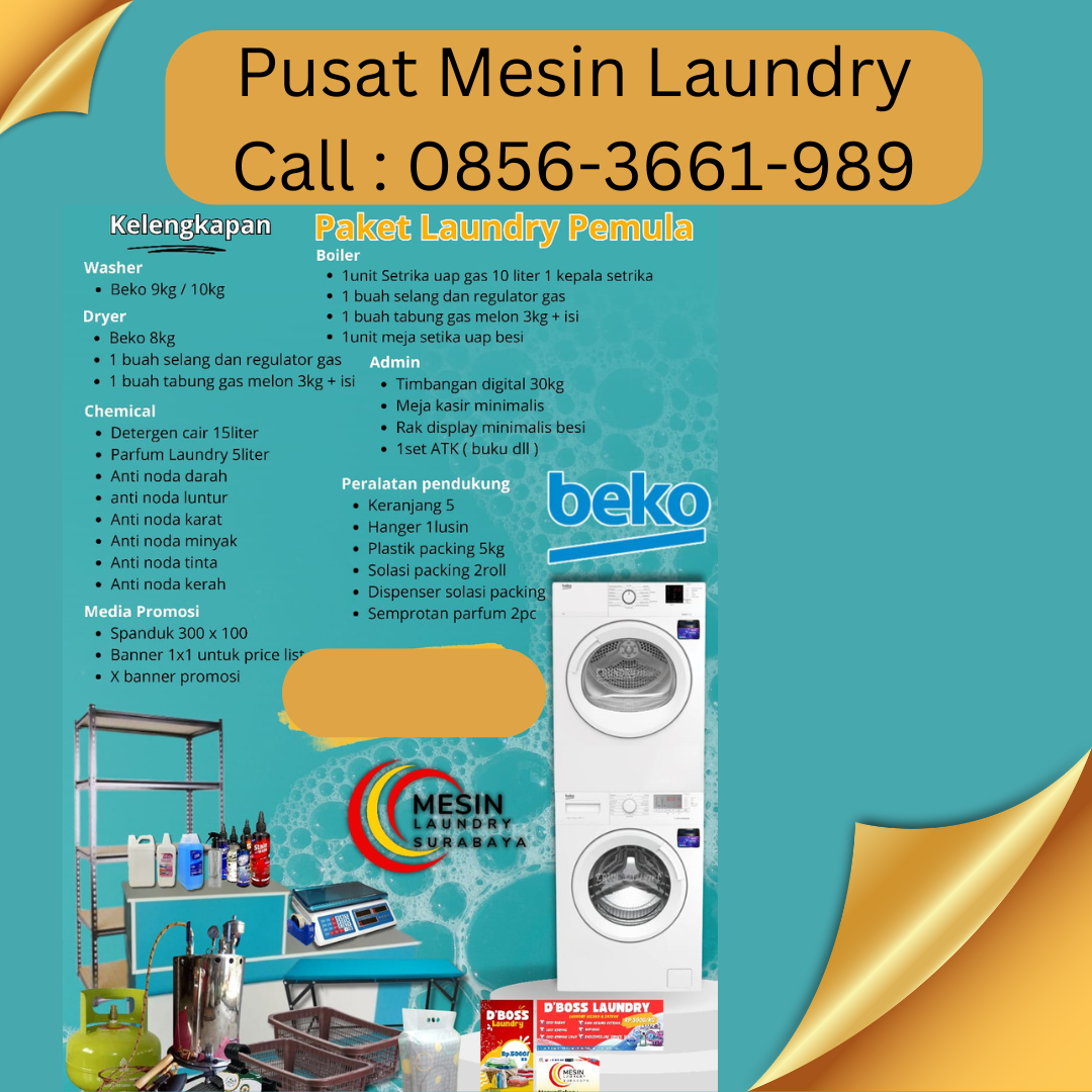PAKET USAHA LAUNDRY SURABAYA