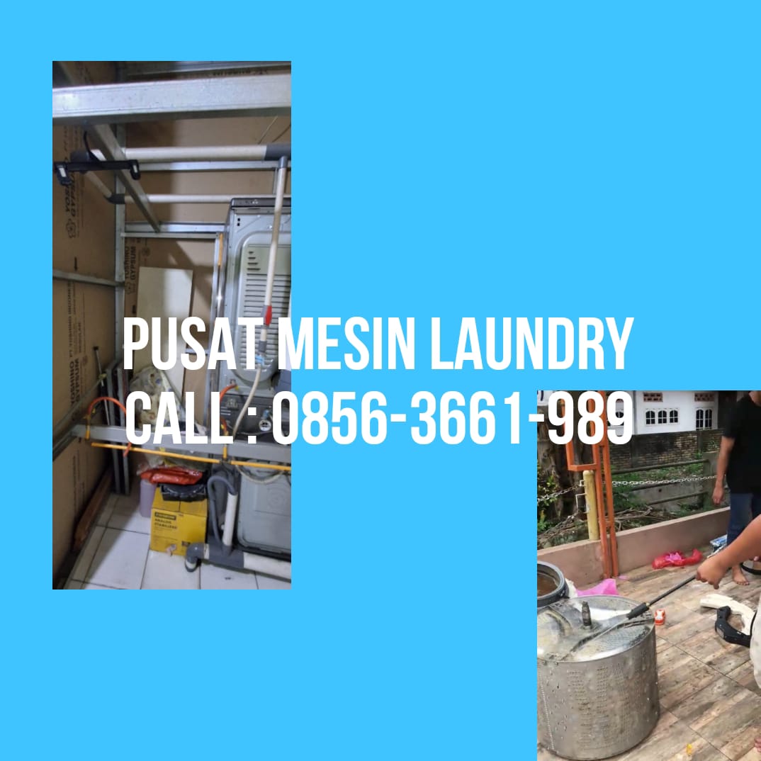 MAINTENANCE MESIN LAUNDRY MALINAU