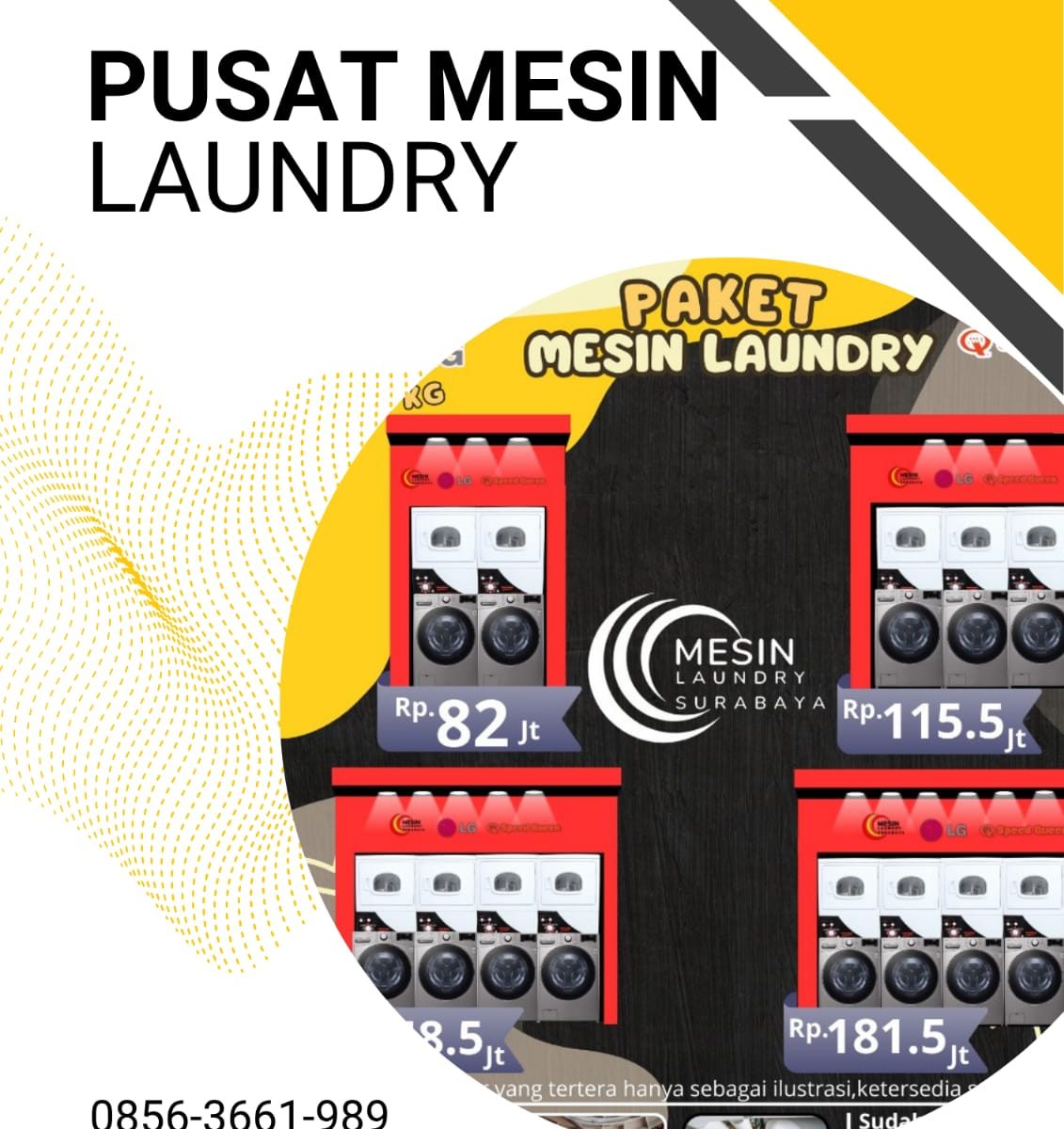 BELI PAKETMESIN LAUNDRY YOGYAKARTA