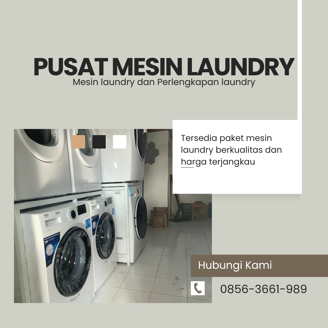 TERJANGKAU JUALMESIN LAUNDRY BANJARMASIN