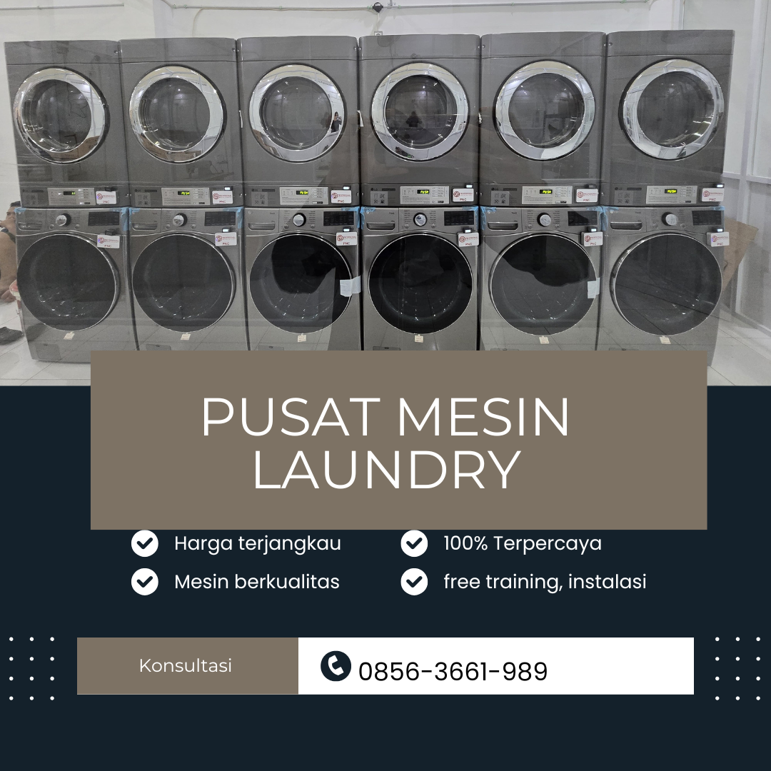 TERSEDIA PAKET MESINLAUNDRY HARGATERJANGKAU