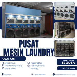 PAKETUSAHA LAUNDRY SISTEM MANUAL/QRIS